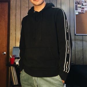 Black Abercrombie and Fitch hoodie